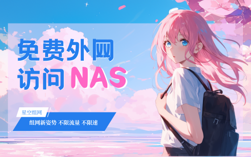 免费外网访问NAS 组网新姿势不限流量、不限速