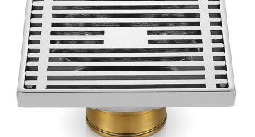 精铜快速排水防虫防臭浴室铜地漏